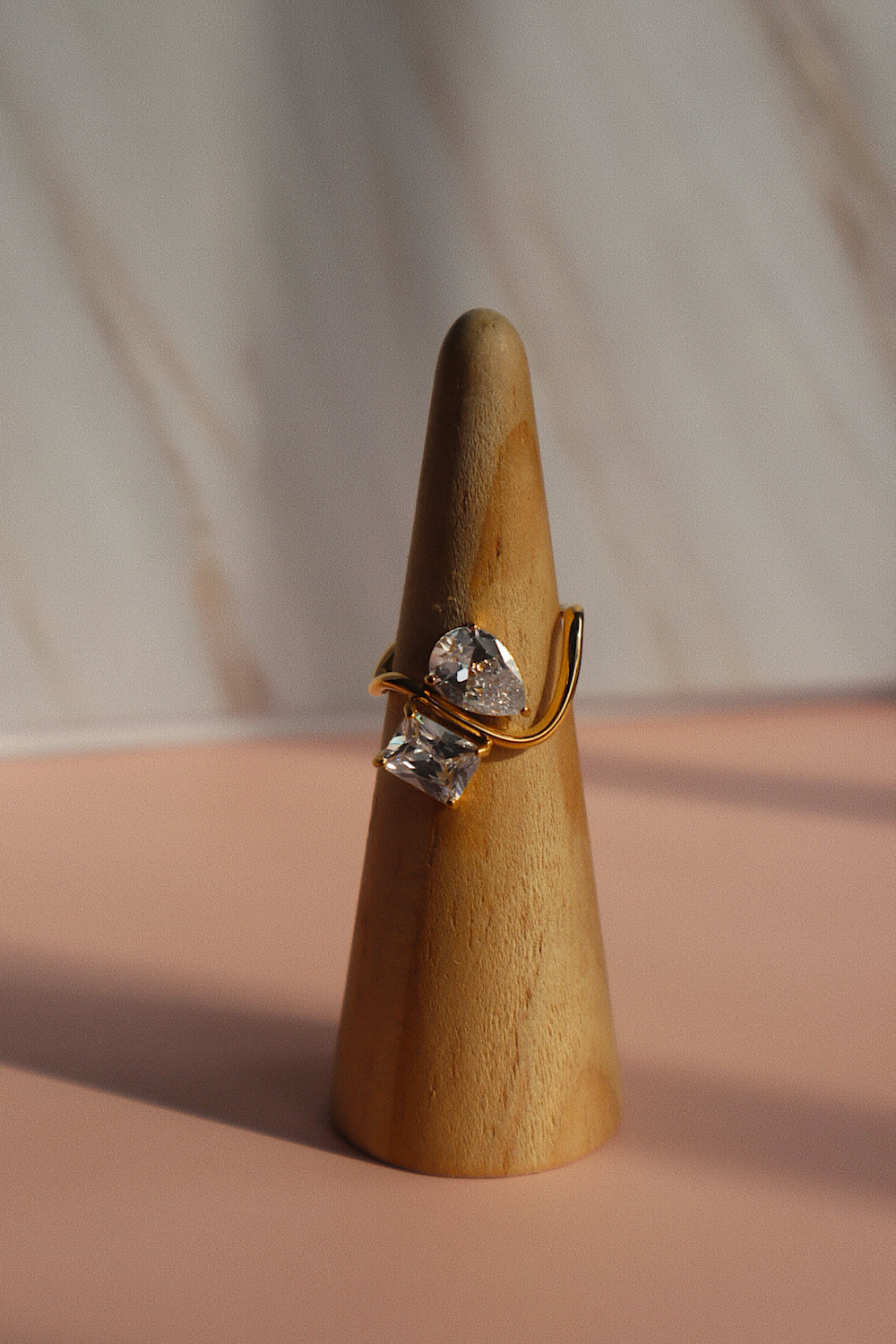 Wavy Asymmetrical Ring- Size 7