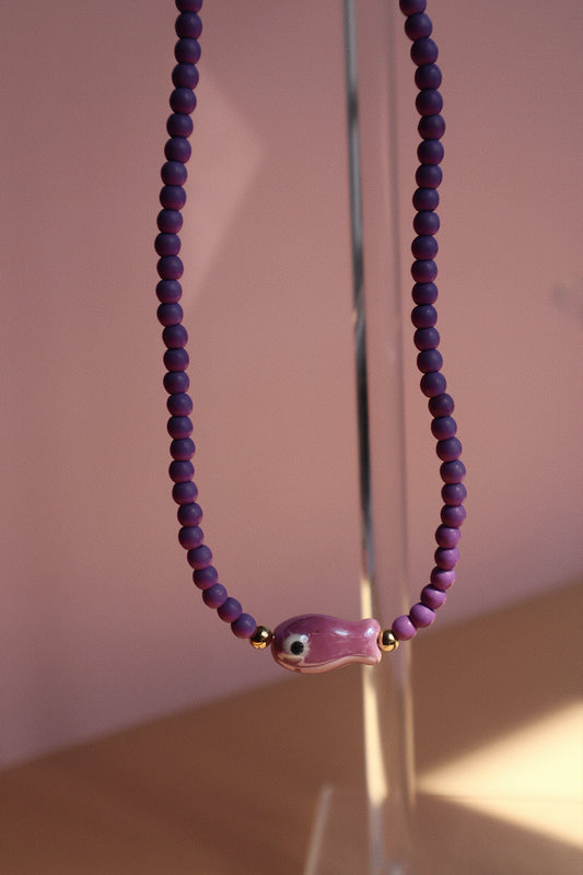 Cassidy Necklace- Violet
