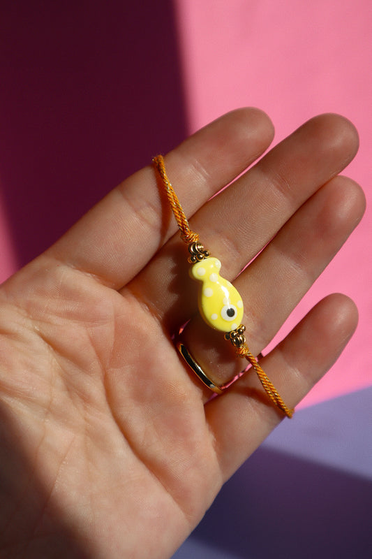 Yellow Fish Bracelet