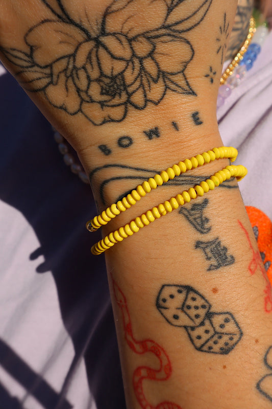 Bright Yellow Bitty Stacker