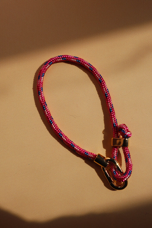 Pink Rope Bracelet