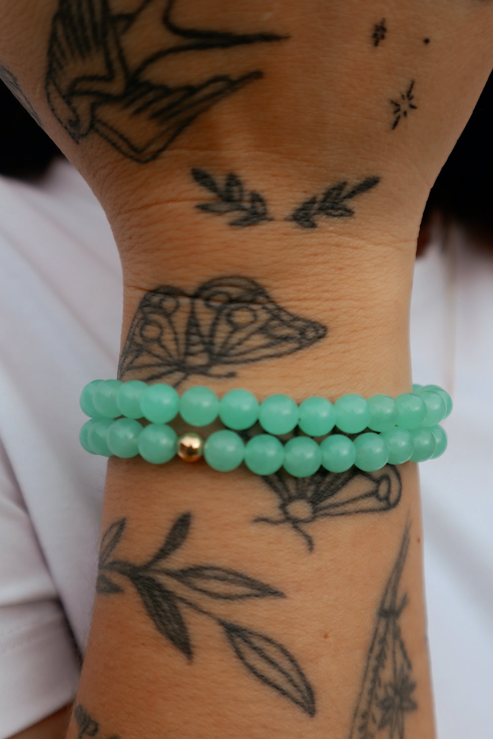 Neon Seafoam Stacker