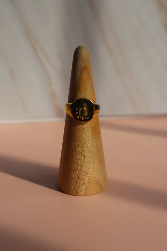 Made of Magic Signet Ring- Size 7