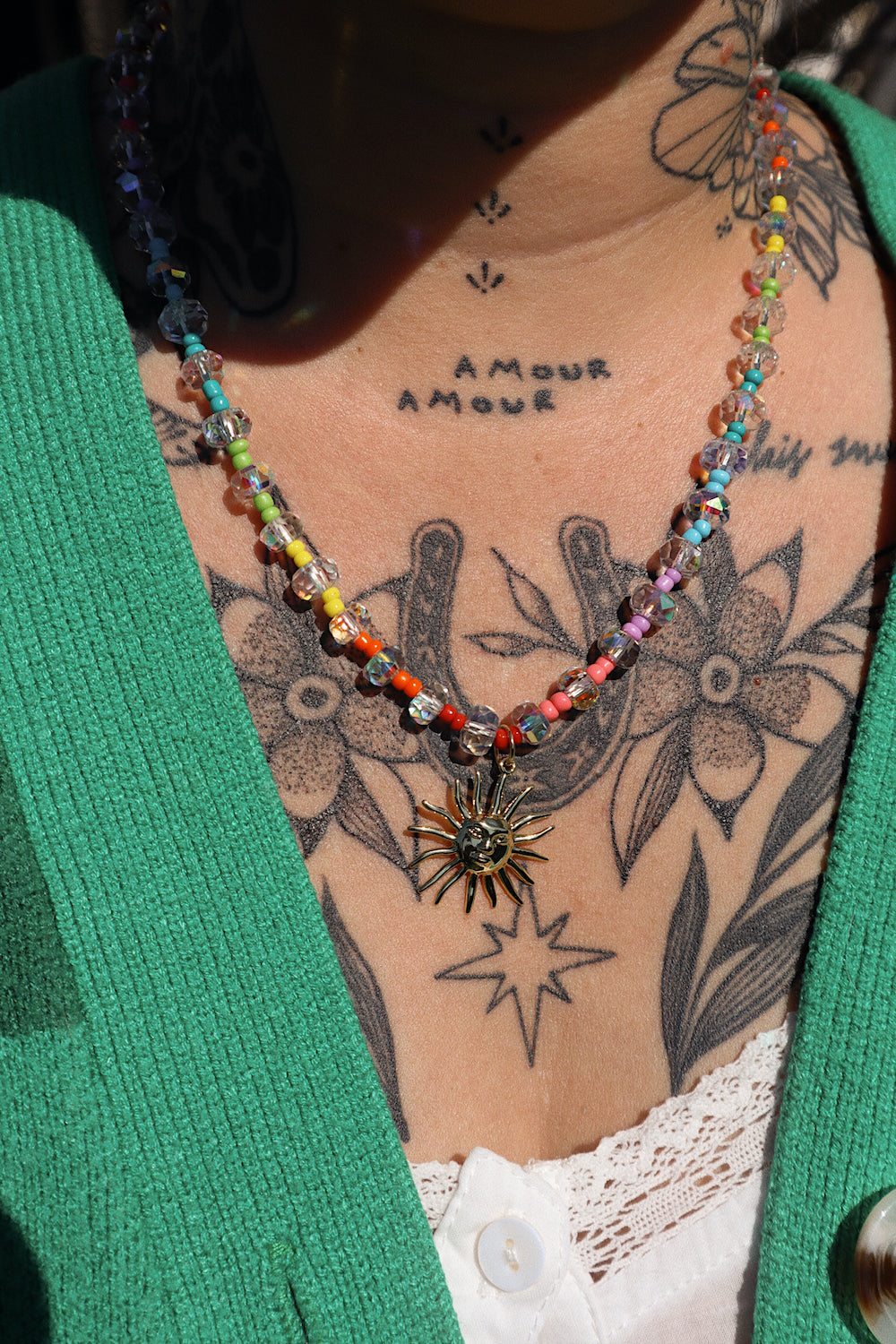 Cruz Necklace- Disco