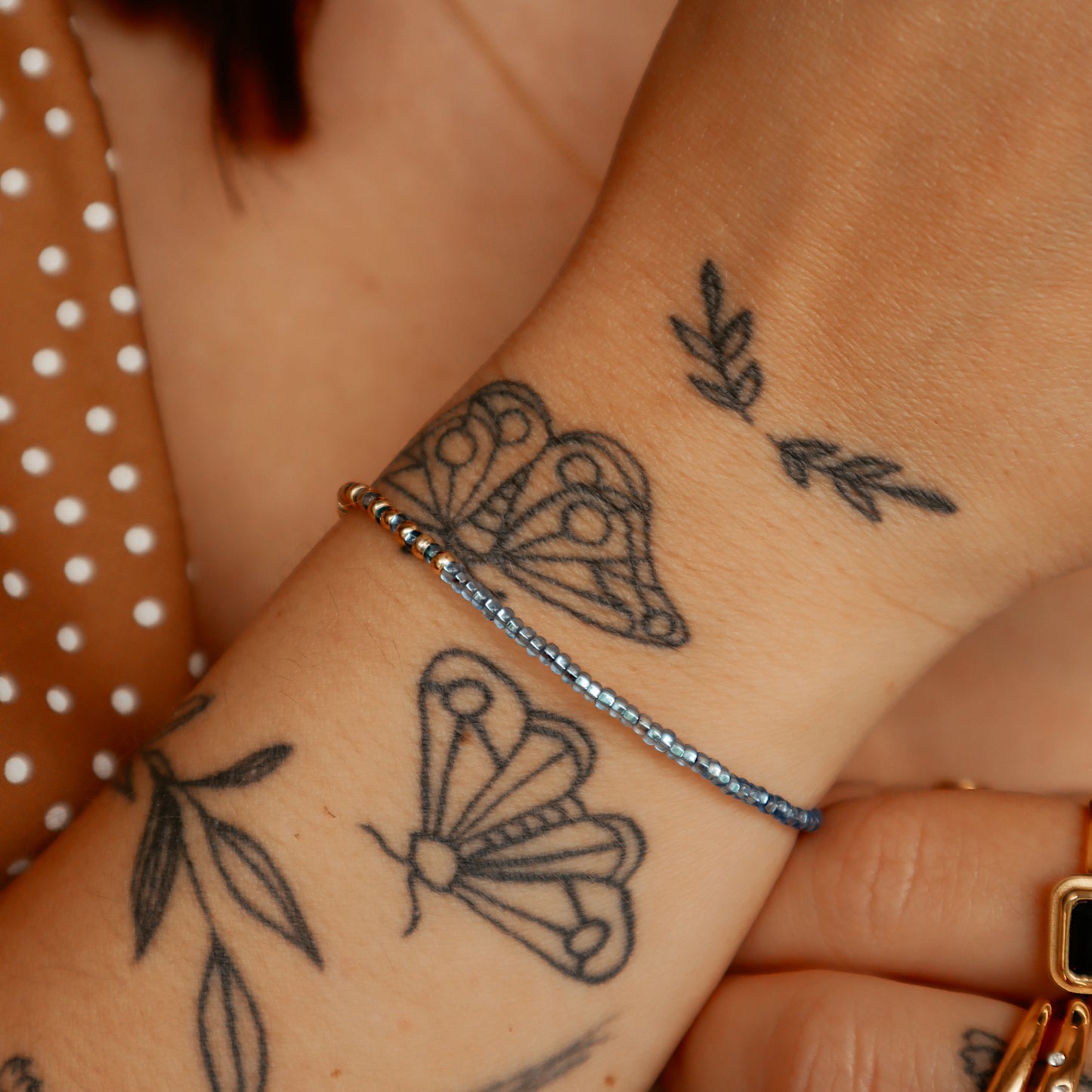 The Dayton Bracelet - Transparent Indigo