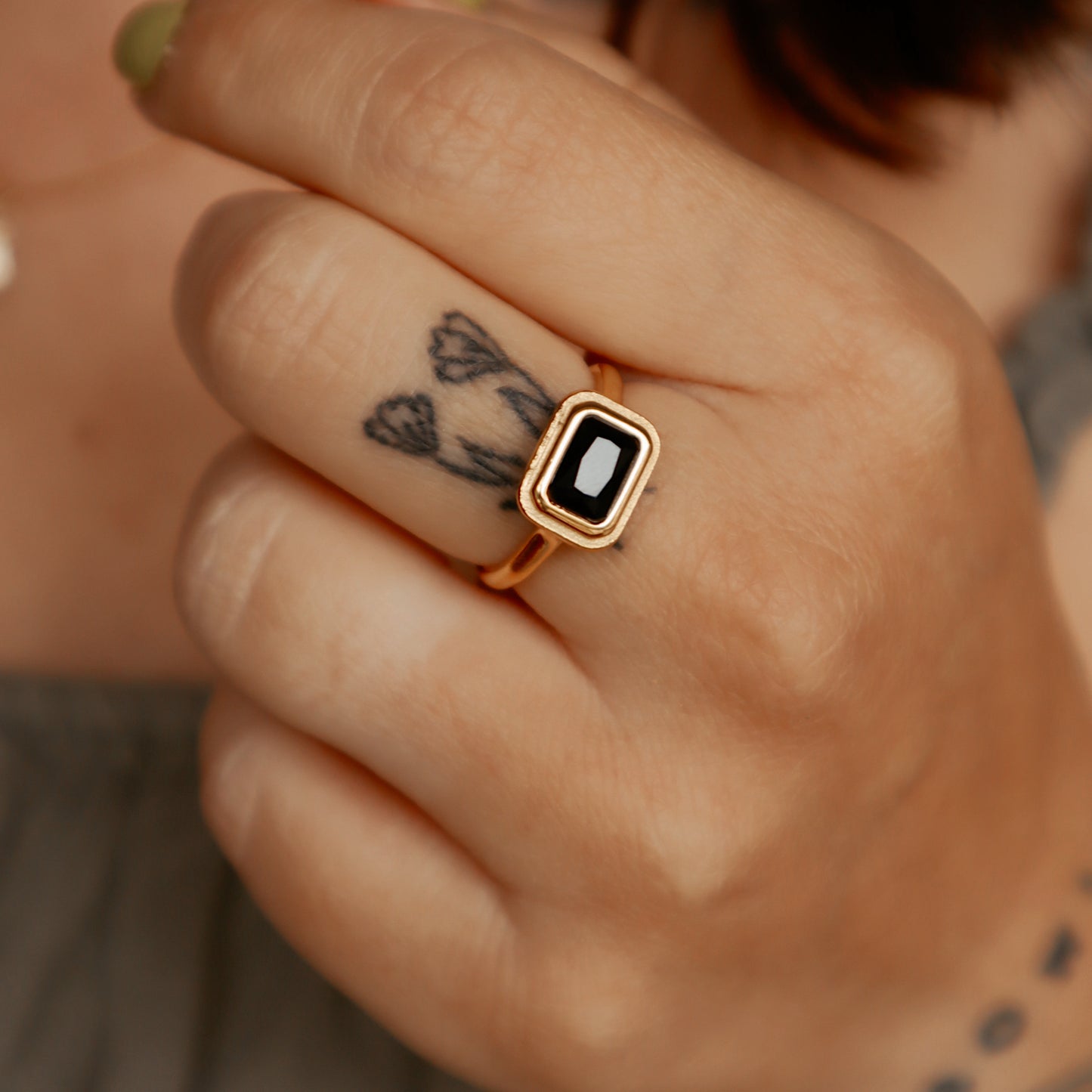 The Ivy Ring- Onyx