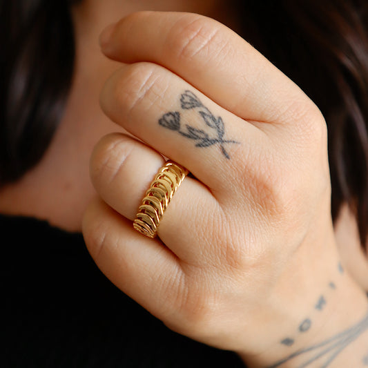 The Shadow Adjustable Ring