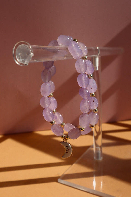 Wildest Dreams Violet Pebble Agate
