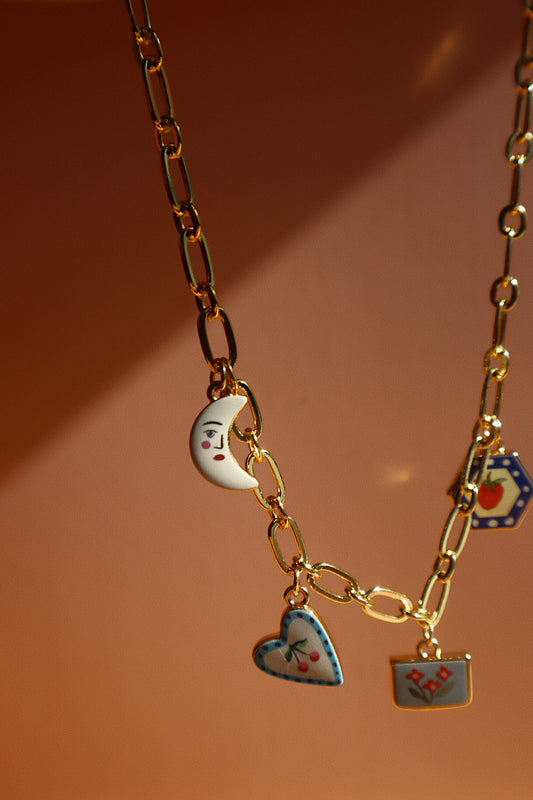 Winona Whimsical Charm Necklace