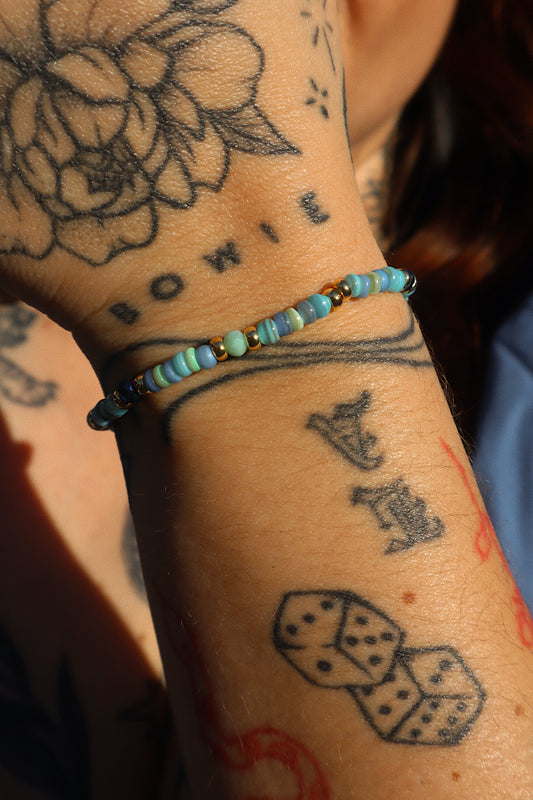 Wisteria Bracelet- Ocean