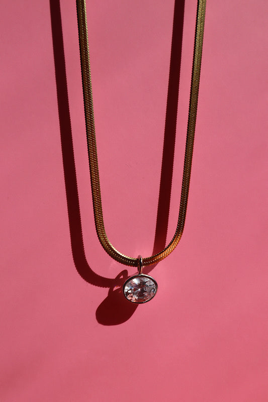 Wren Mixed Metal Necklace