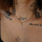 Zev Custom CZ Bubble Initial Necklace