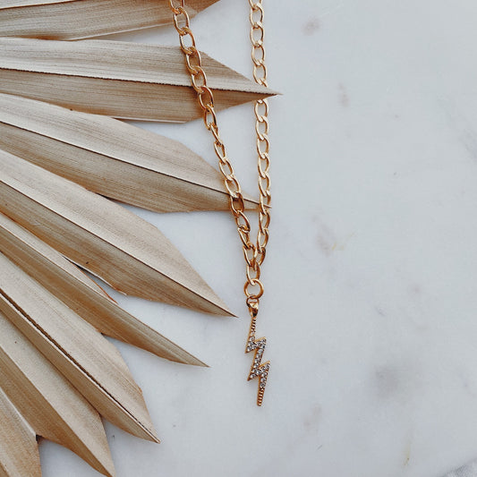The Bowie Bolt Necklace