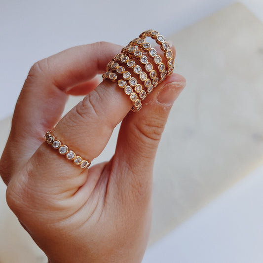 The Polka Adjustable Ring