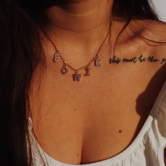 The Ophelia Custom Name Necklace