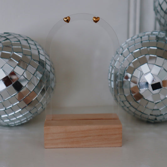 The Presley Heart Stud
